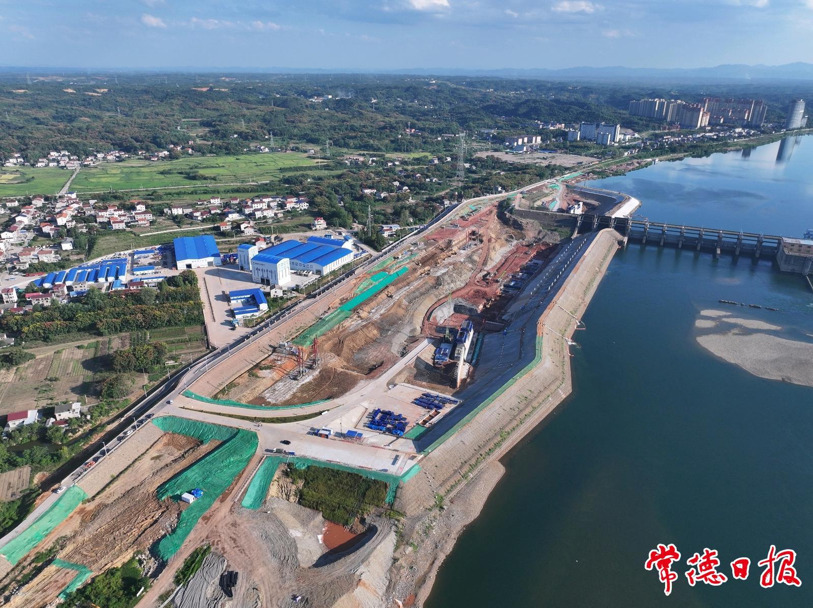 前三季度沅水桃源枢纽二线船闸建设工程完成投资6.13亿元